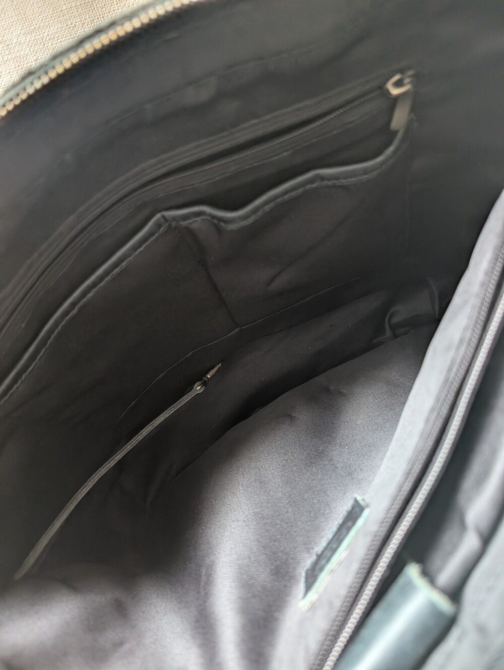 Montana Hudson Leather Tote Bag Multi Purpose Work, Travel, School - Picture 7 of 16